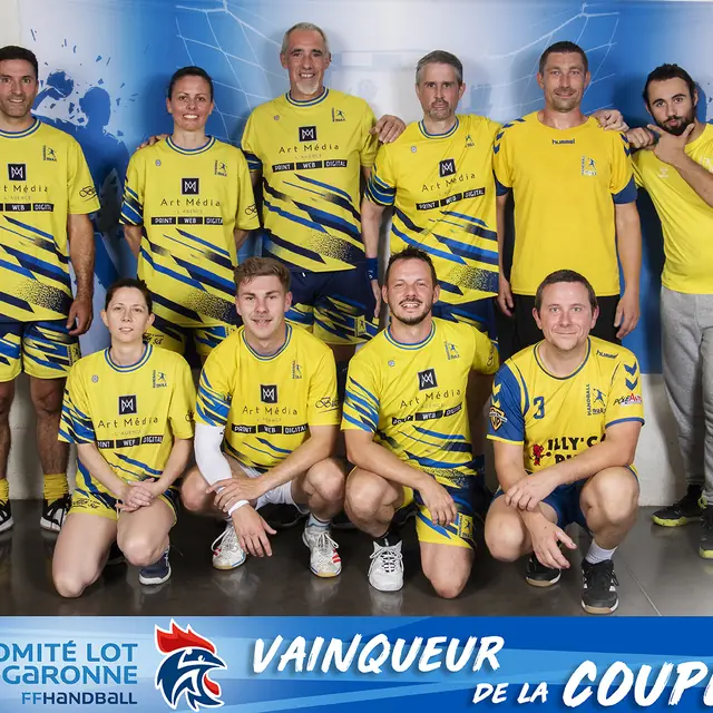 L'équipe Loisirs du Handball Brax