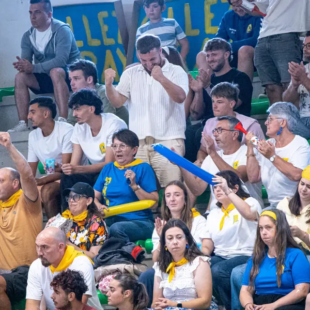 Les supporters du HB Brax