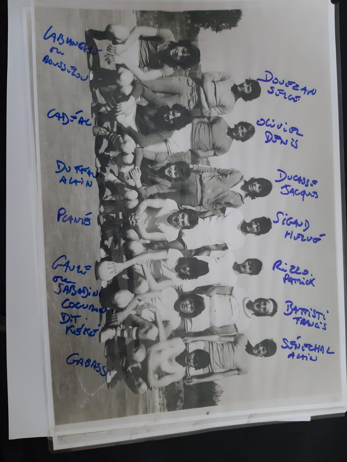 Les premiers juniors